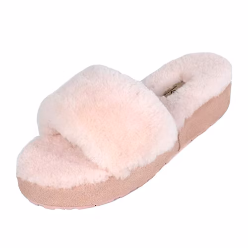 Factory Wholesale Fashion Fur Slippers Warm House Fur Slides