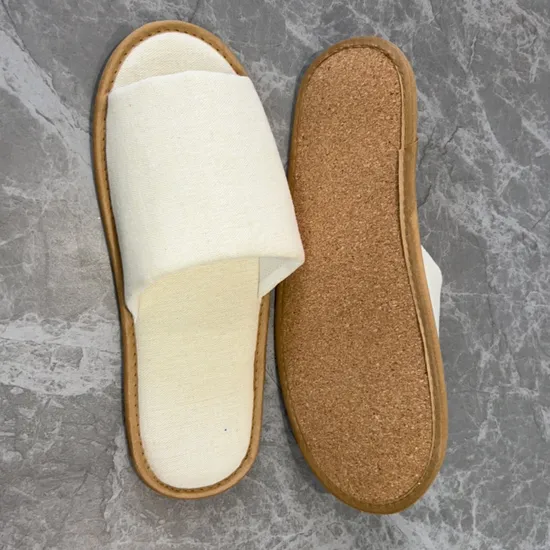 Comfortable and Soft Disposable Coral Velvet Hotel Slippers for Men Women and Children