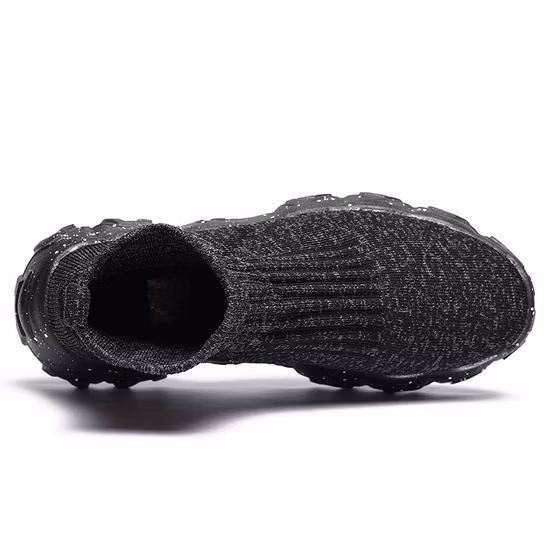 Jinjiang 2023 새로운 디자인 캐주얼하고 편안한 신발 니트 남녀공용 운동화