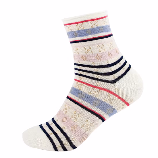 자카드 코튼 소재의 맞춤형 유니섹스 쇼트 쿼터 양말